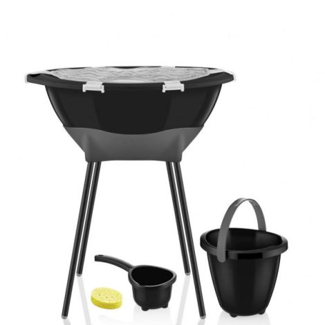 Set cadita de baie BabyJem Elegant (Culoare: Roz) - imagine 11